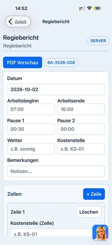 RLC Mobile Regiebericht
